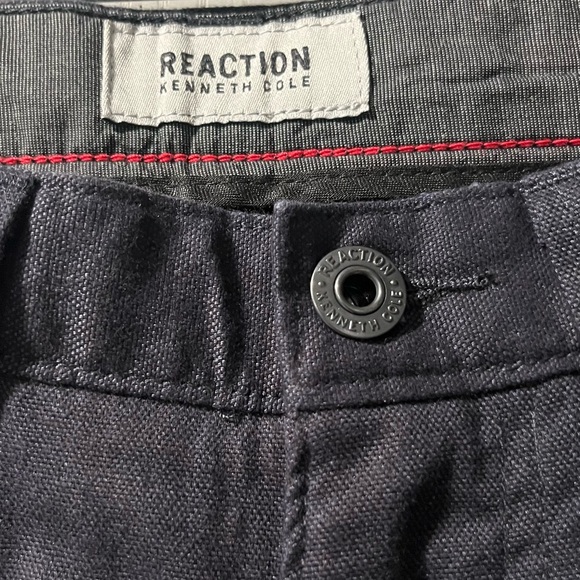 Kenneth Cole Blue twill pants 32x30. Like new - Picture 2 of 2